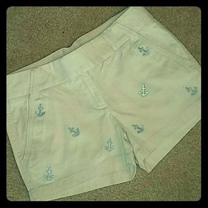 JCREW chino shorts